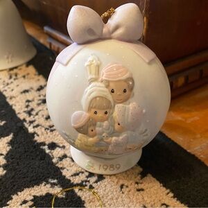 Precious moments 1989 ornament